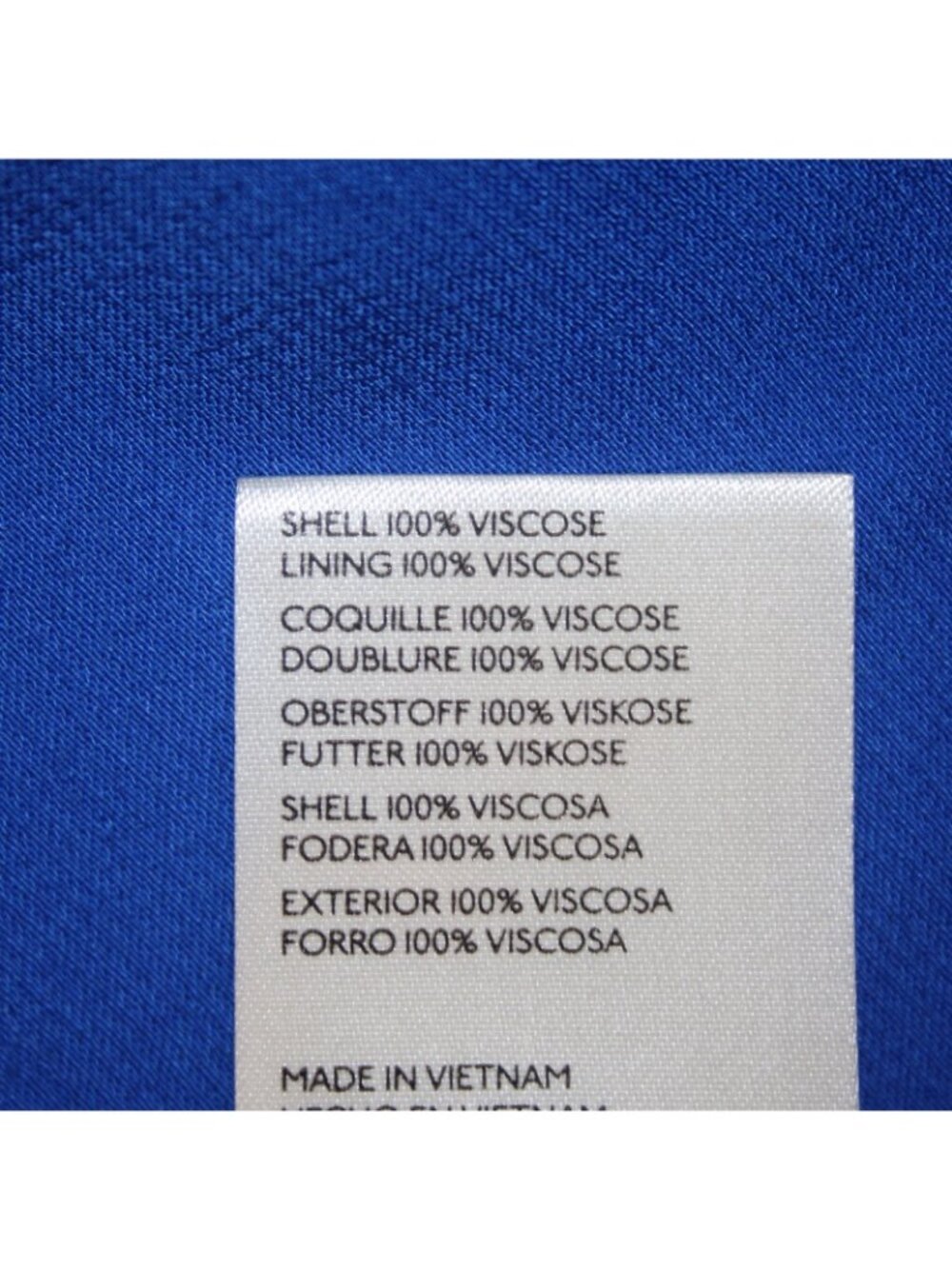 Maeve Dress Sz L Anthropology Royal Blue Open Back Collar 100% Viscose Dress - Picture 6 of 10